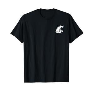 Washington State Cougars Left Chest Icon Logo TShirt